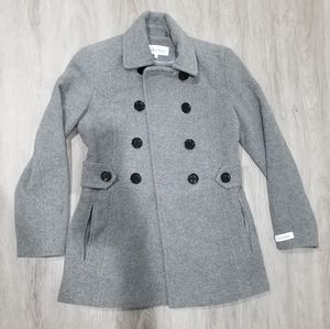 Calvin Klein womens wool peacoat
